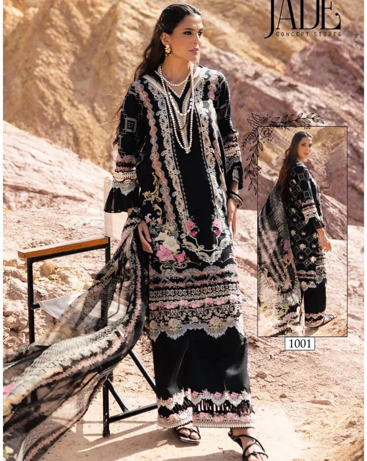 Jade Chevron Vol 3 & 4 Heavy Cotton Wholesale Pakistani Salwar Suit Catalog